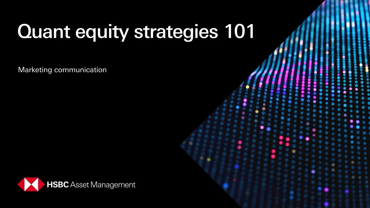 Quant equity strategies 101